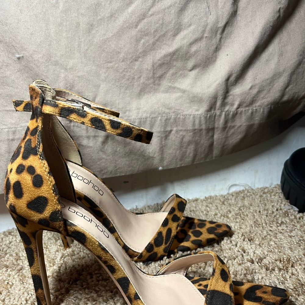 Leopard Print Women's Heels